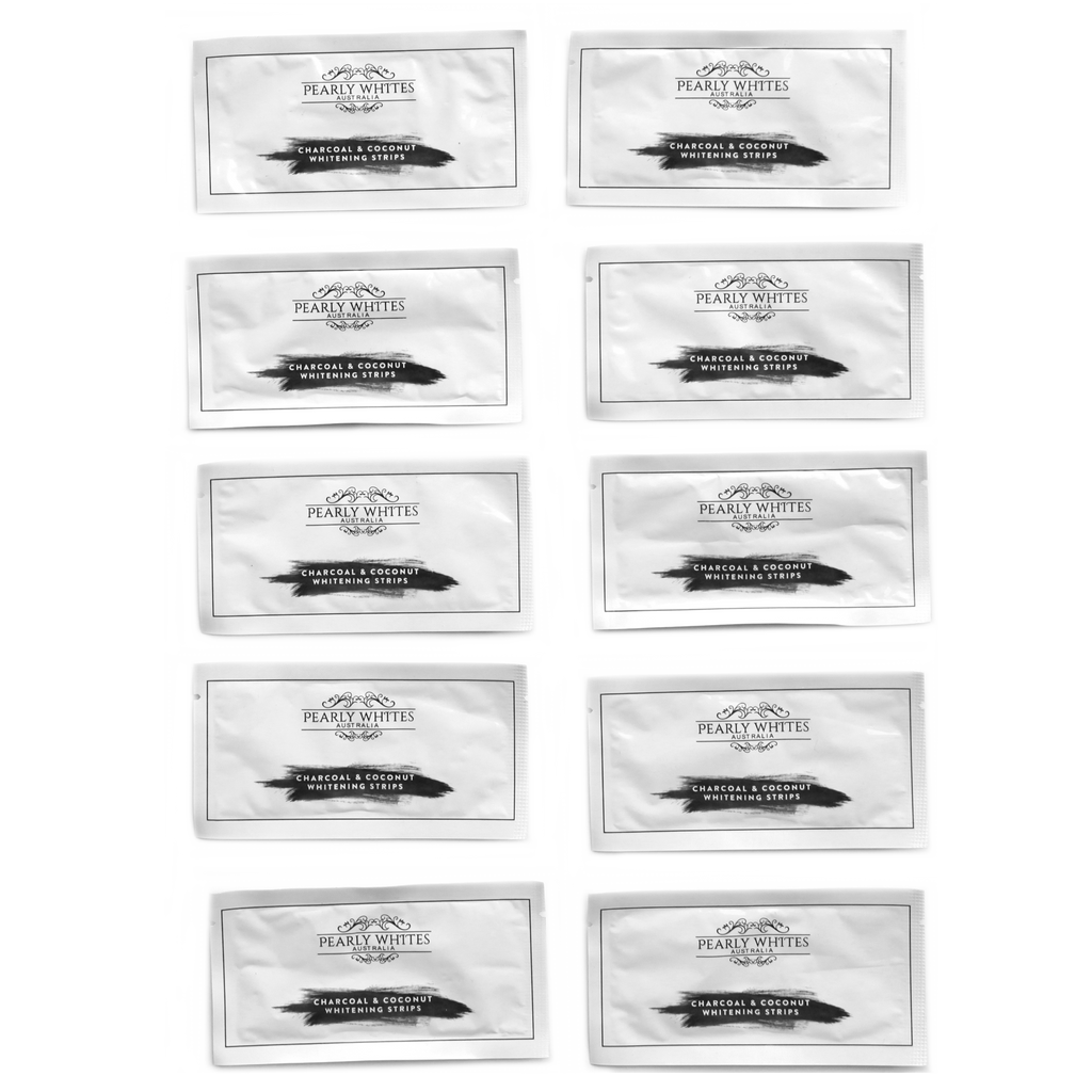 Charcoal & Coconut Whitening Strips from Pearly Whites